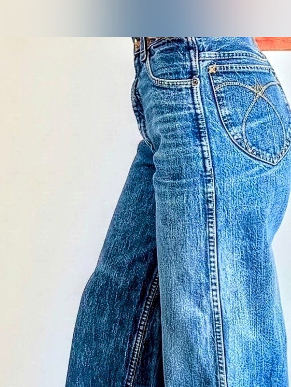 Real Vintage 70's H.A S.H Jeans/ Rare.